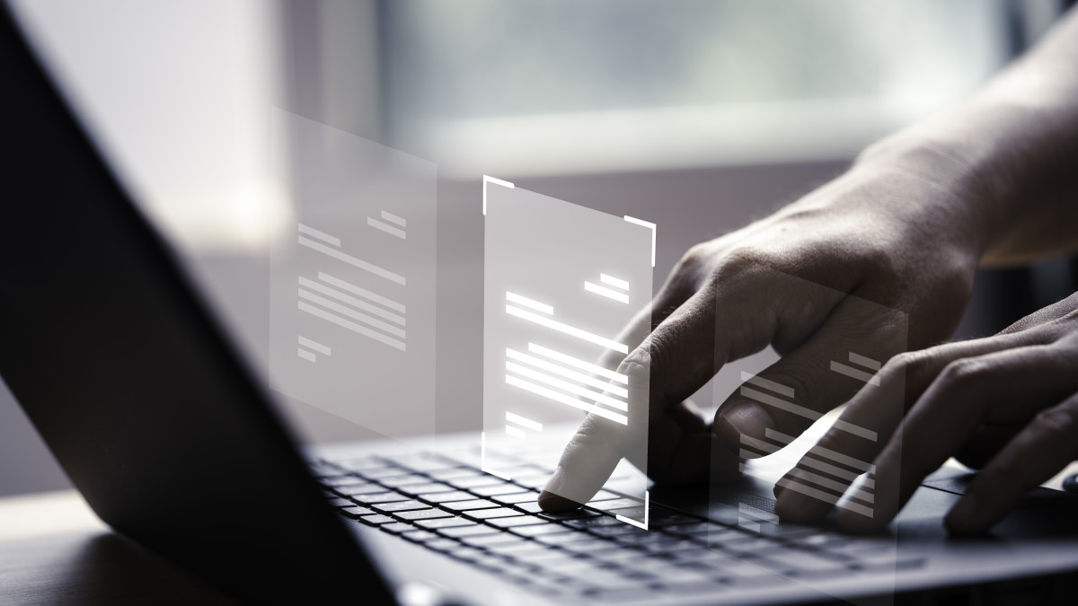 Image illustrant des documents électroniques dans une entreprise 