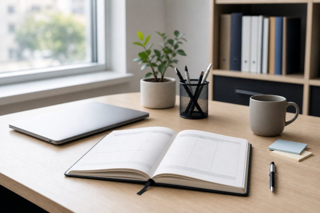 Bureau d’étude sobre pour illustrer Hyperplanning Le Havre